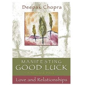 Deepak Chopra rare collectable manifesting cards